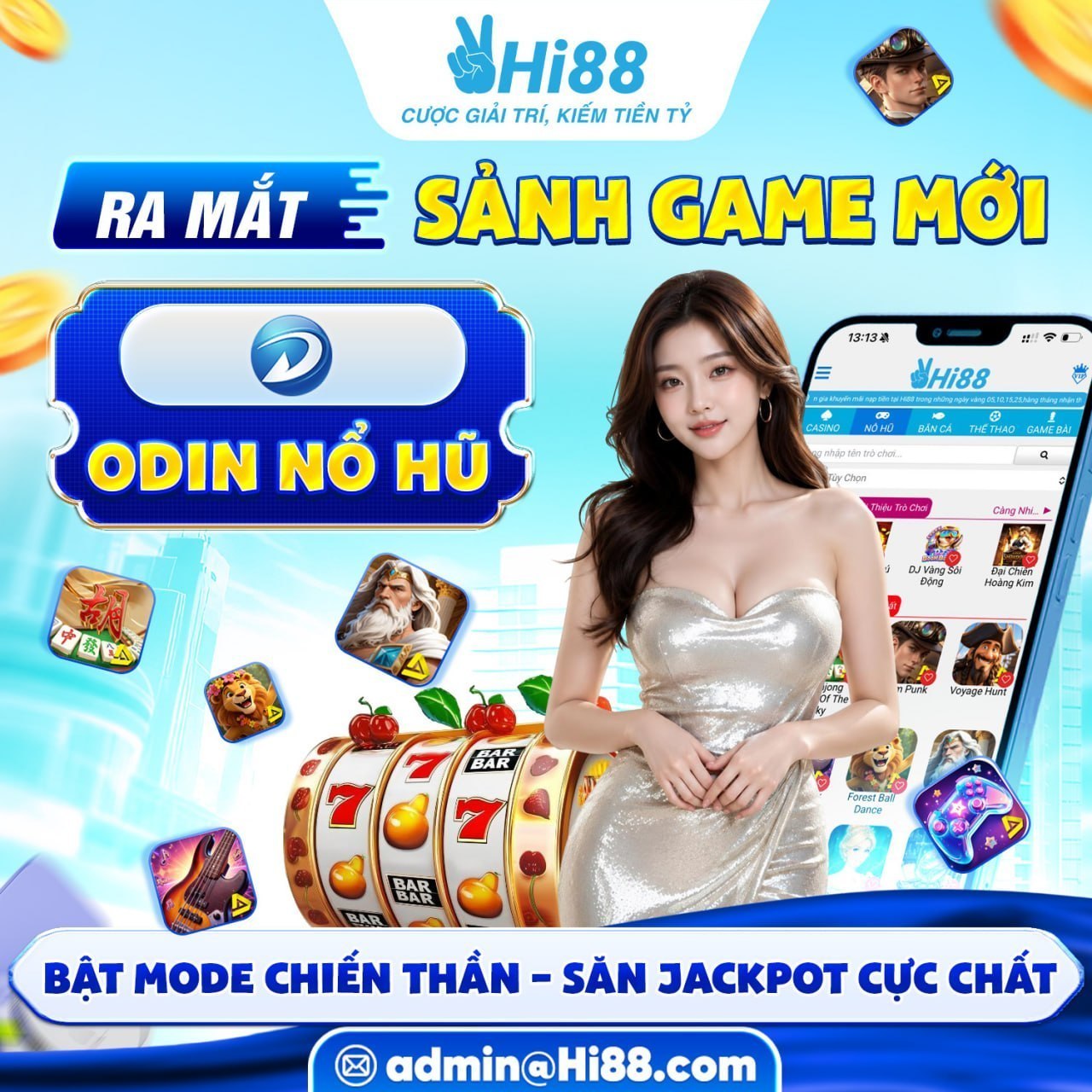 hi88 mở sảnh game mới